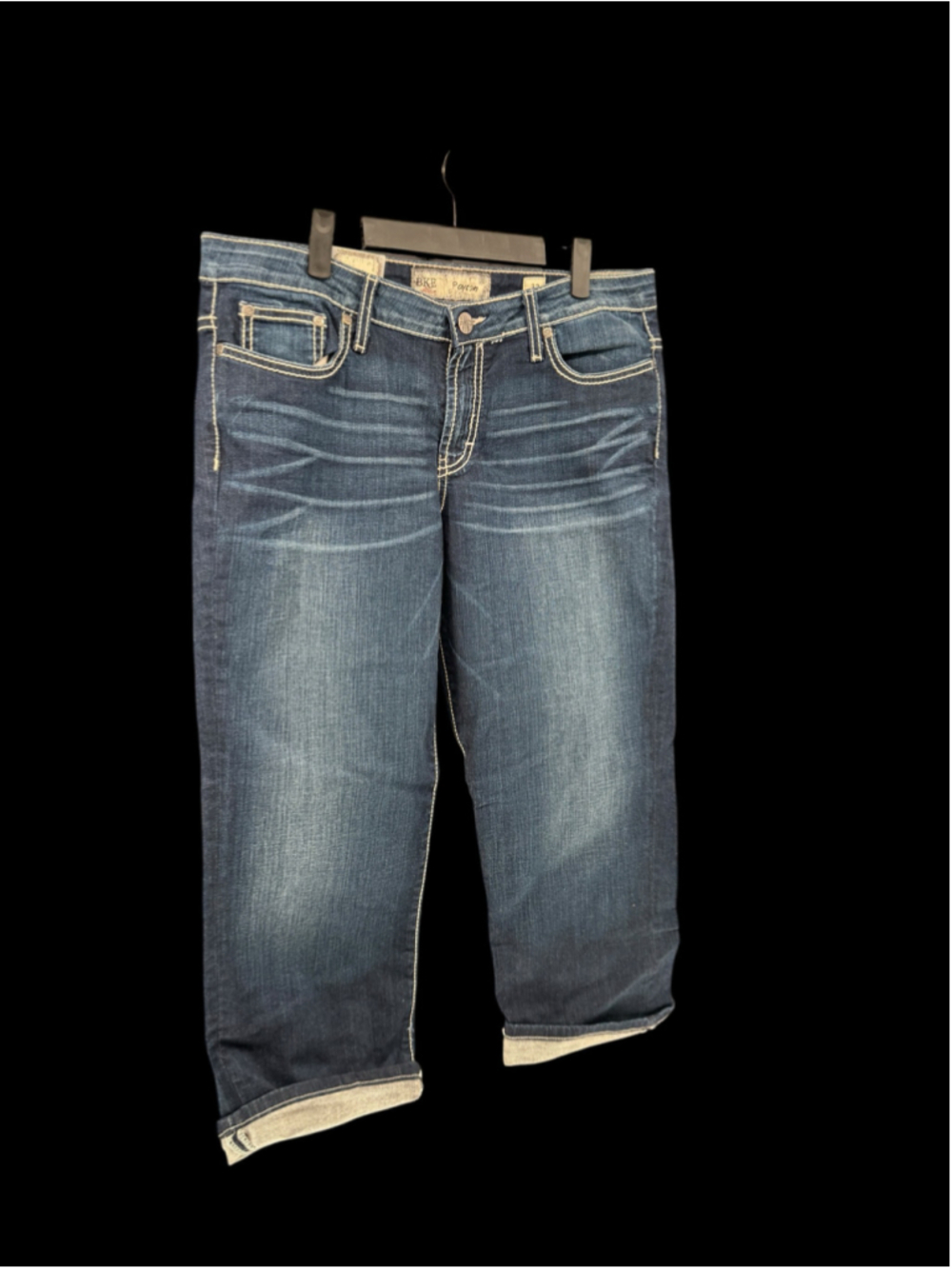 Women's BKE Payton Cropped Jeans Size 32 Blue